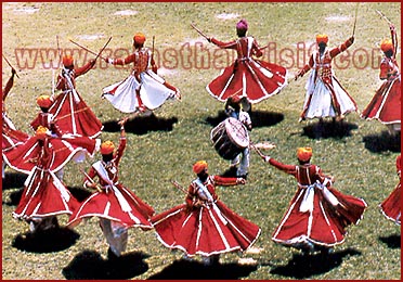 Gair Dance in Rajasthan