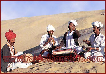 Music in Desert, Jaisalmer, Rajasthan