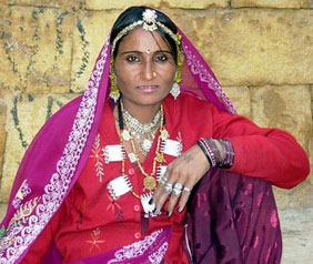 Folk people of Rural Rajasthan