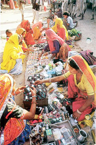 Shopping in Rajasthan, Rural Bazaars in Rajasthan