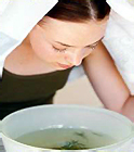 inhalation therapy at Indian Spa