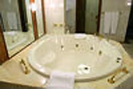 jacuzzi bath tub at Indian spa