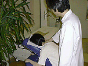 Shiatsu massage treatment 