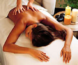 healing massage at medical spa