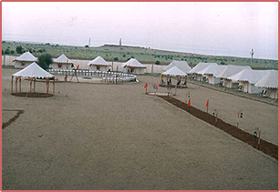 Luxury Tents in Desert Camp
