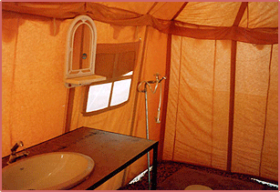 Toilet at the Luxury Tent at Base Camp