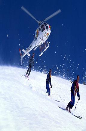 Heli-Skiing in India