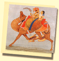 Het miniatuur schilderen van Rajasthan