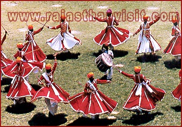 Gair dance, Rajasthan