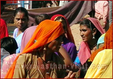 Women during fair