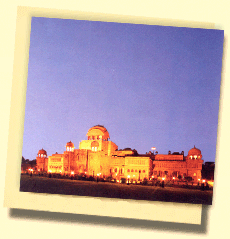 Hotel del paladar de la herencia en el Rajasthn  