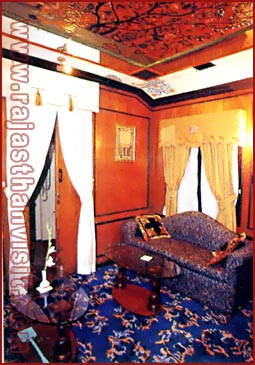 Interior of Palace on Wheels